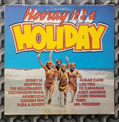 LP Hooray it's a Holiday de 1979 ((Boney M, sugar cane...), CD & DVD, Vinyles | Pop, Utilisé, 1960 à 1980, Enlèvement ou Envoi