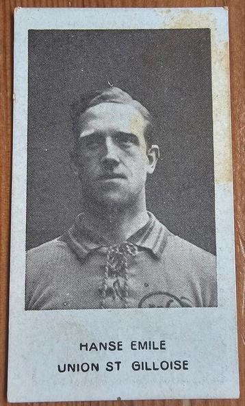 Joueurs de Football belge 1919-1920 nr 49 Emile Hanse Union! beschikbaar voor biedingen