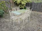 Tuinset tafel en stoelen., Tuin en Terras, Ophalen, Gebruikt