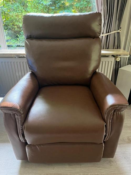 Fauteuil relax inclinable avec repose-pieds - nouveau, Maison & Meubles, Fauteuils, Neuf, Cuir, 75 à 100 cm, 100 à 125 cm, Enlèvement