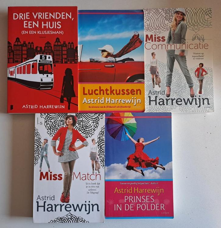 Boeken Astrid Harrewijn, Boeken, Romans, Gelezen, Ophalen of Verzenden