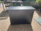 Kast/aquarium kast zwart, breedte 101cm x 73,5 x 38, Ophalen, Gebruikt