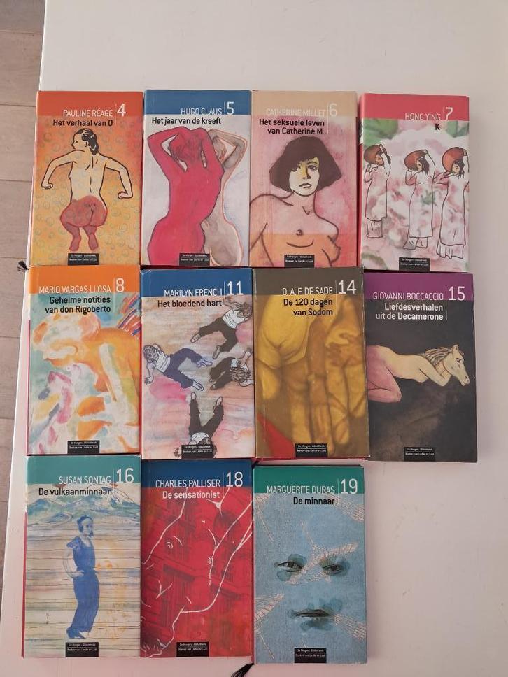 Reeks boeken van Liefde en Lust, Boeken, Literatuur, Ophalen of Verzenden