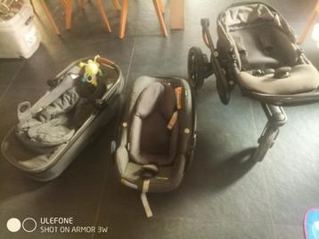 Maxi-Cosi MC nova 3 Sparkling grey, Kinderen en Baby's, Ophalen, Gebruikt, Maxi-Cosi