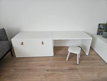 IKEA SMÅSTAD bank en bank met kist ( verkocht) beschikbaar voor biedingen