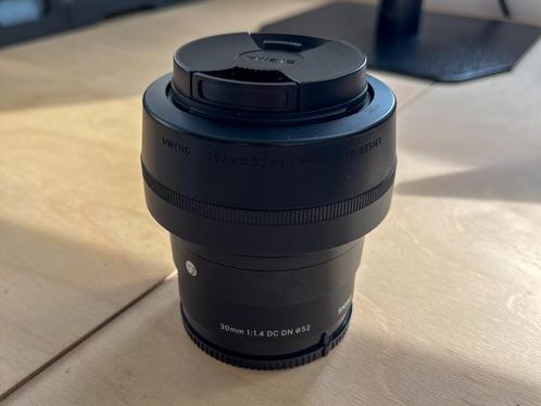 Simga E 30mm f1.4 DC DN Sony E-mount, Audio, Tv en Foto, Foto | Lenzen en Objectieven, Zo goed als nieuw, Groothoeklens, Ophalen