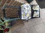 Boodschappen trolley met stevige tas, Ophalen, Zo goed als nieuw