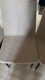 6 hetzelfde stoelen, Maison & Meubles, Chaises, Gris, Moderen, Comme neuf, Enlèvement