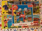 Puzzel brandweerman Sam : 35 + 48 + 54 + 70 Stukjes - Trefl, Ophalen of Verzenden, Meer dan 50 stukjes, Zo goed als nieuw, 4 tot 6 jaar