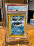 Blastoise Japanese Expedition 1st edition PSA 10, Ophalen of Verzenden, Zo goed als nieuw, Losse kaart, Foil