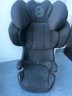 Zwarte Autostoel groep 2/3 van Cybex, Kinderen en Baby's, Autostoeltjes, Autogordel of Isofix, 15 t/m 36 kg, Zo goed als nieuw