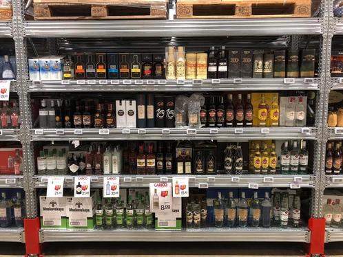 Étagère métallique robuste pour magasin d'alimentations, Huis en Inrichting, Woonaccessoires | Etagères