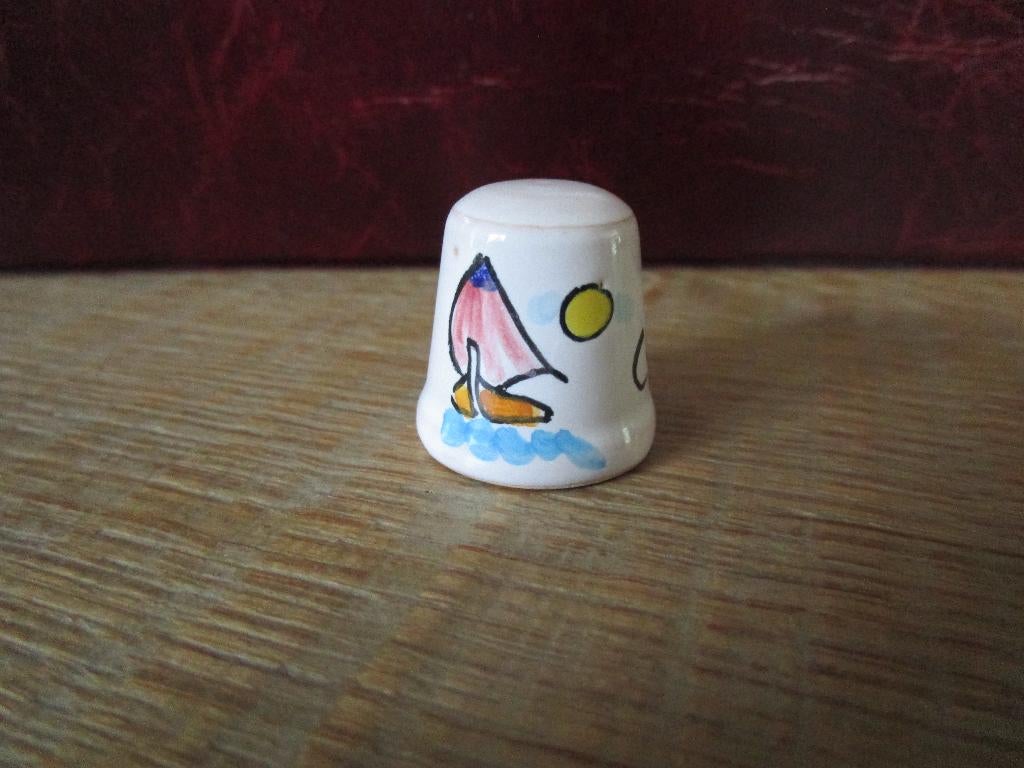 vingerhoedjes Italië, Verzamelen, Vingerhoedjes, Nieuw, Porselein, Ophalen of Verzenden