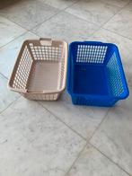 paniers de rangement en plastique vintage -, Enlèvement