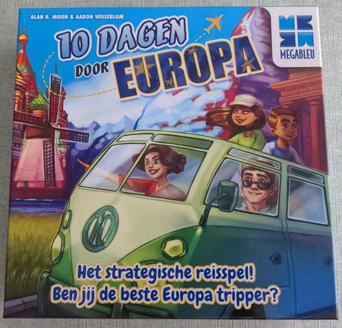 10 Dagen door Europa, Hobby & Loisirs créatifs, Jeux de société | Jeux de plateau, Comme neuf, 1 ou 2 joueurs, Trois ou quatre joueurs