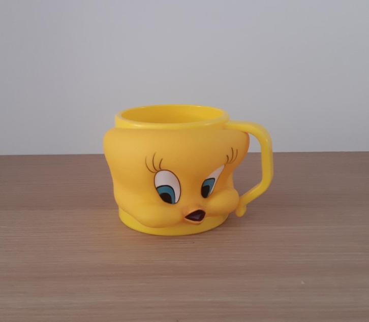 Een plastic drinkbeker / potje (voor vb ijs) van Tweety, Huis en Inrichting, Keuken | Servies, Nieuw, Ophalen of Verzenden