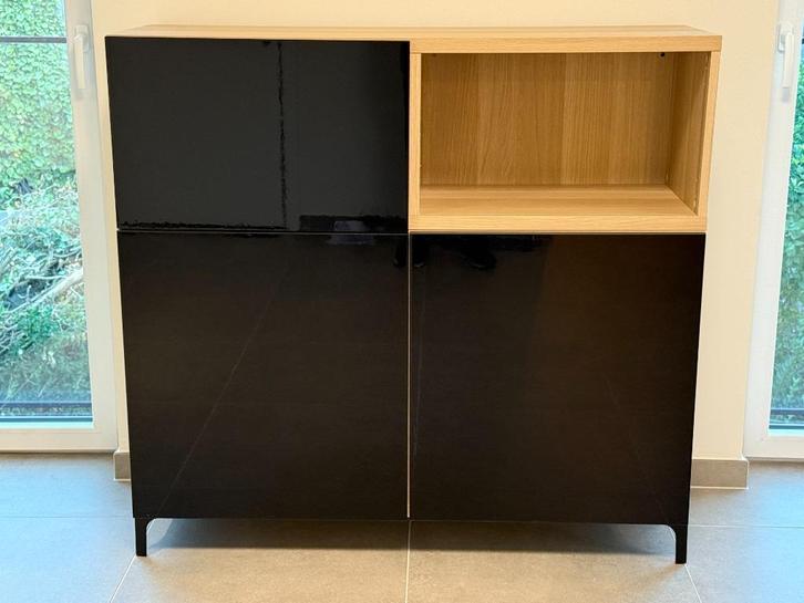 Armoire de rangement IKEA « Projet Besta », Huis en Inrichting, Kasten | Lockerkasten, Zo goed als nieuw, Ophalen