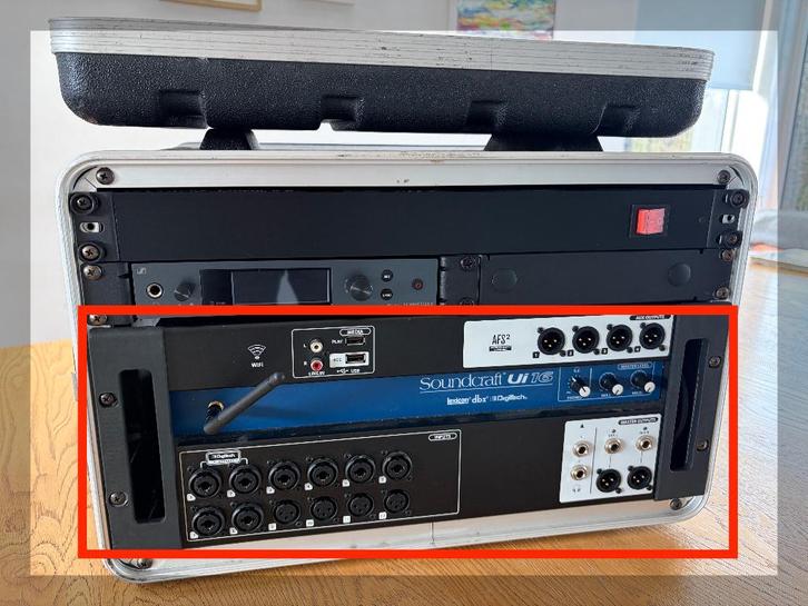 Soundcraft UI16, Muziek en Instrumenten, Mengpanelen, Zo goed als nieuw, 10 tot 20 kanalen, Ophalen of Verzenden