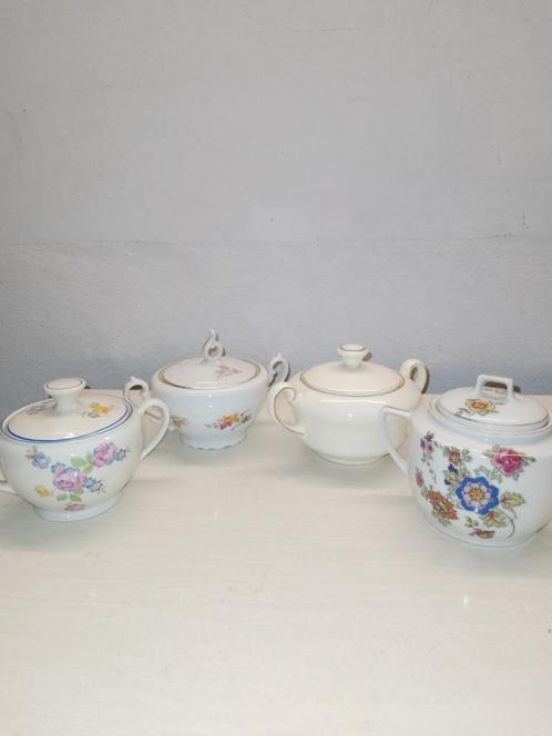diverse oude suikerpotten ,glu wijn glazen ,, Antiek en Kunst, Curiosa en Brocante, Ophalen of Verzenden