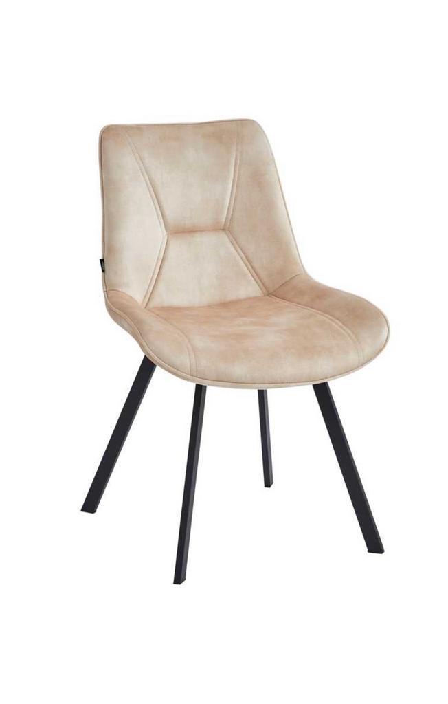 Eetkamerstoel Adore Velvet beige, Huis en Inrichting, Stoelen, Nieuw, Ophalen