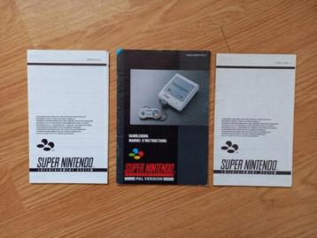 Manuels/Manuels pour la Super Nintendo (SNES)