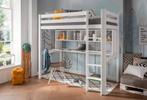 Lit mezzanine avec bureau et rangements NEUF en hêtre massif, Dieren en Toebehoren, Vogels | Hokken en Kooien, Ophalen, Nieuw
