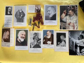 Lot heilige pater Pio met reliek  beschikbaar voor biedingen