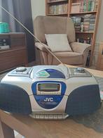 Radio-cd-cassetterecorder JVC, Ophalen, Zo goed als nieuw, Radio