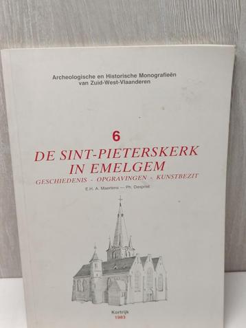 de sint-pieterskerk in emelgem maertens despriet kortrijk, Enlèvement ou Envoi, Utilisé