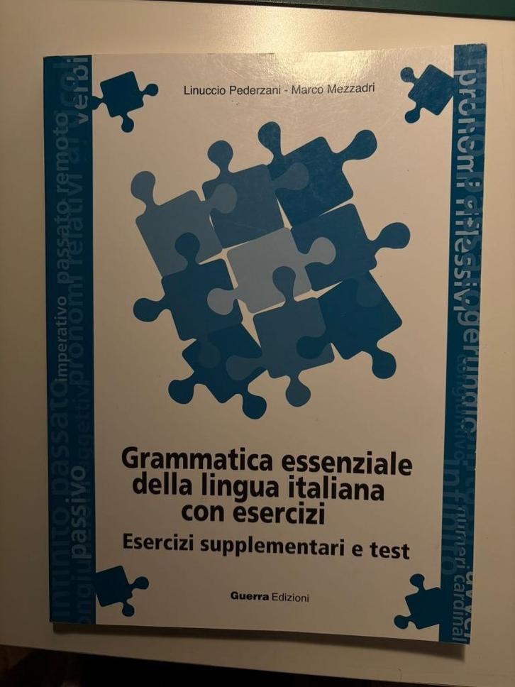 Grammatica essenziale della lingua italiana con esercizi, Boeken, Studieboeken en Cursussen, Nieuw, Hoger Onderwijs, Ophalen of Verzenden