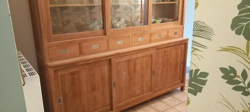Ruime buffetkast teak, Huis en Inrichting, Kasten | Buffetkasten, Zo goed als nieuw, 200 cm of meer, 200 cm of meer, 25 tot 50 cm