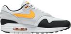 NIKE AIR MAX 1 BASKETS EN BLANC, NOIR ET ORANGE, Sports & Fitness, Envoi, Neuf, Chaussures