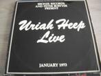 Uriah Heep - Live ( dubbel lp ), CD & DVD, Vinyles | Hardrock & Metal, Utilisé, Enlèvement ou Envoi