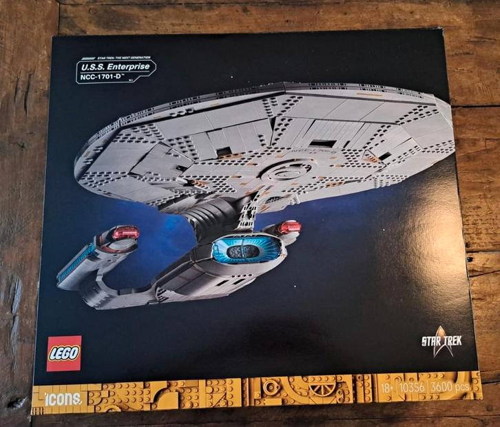 10356 Star Trek U.S.S. Enterprise NCC-1701-D, Kinderen en Baby's, Speelgoed | Duplo en Lego, Nieuw, Lego, Complete set, Ophalen of Verzenden