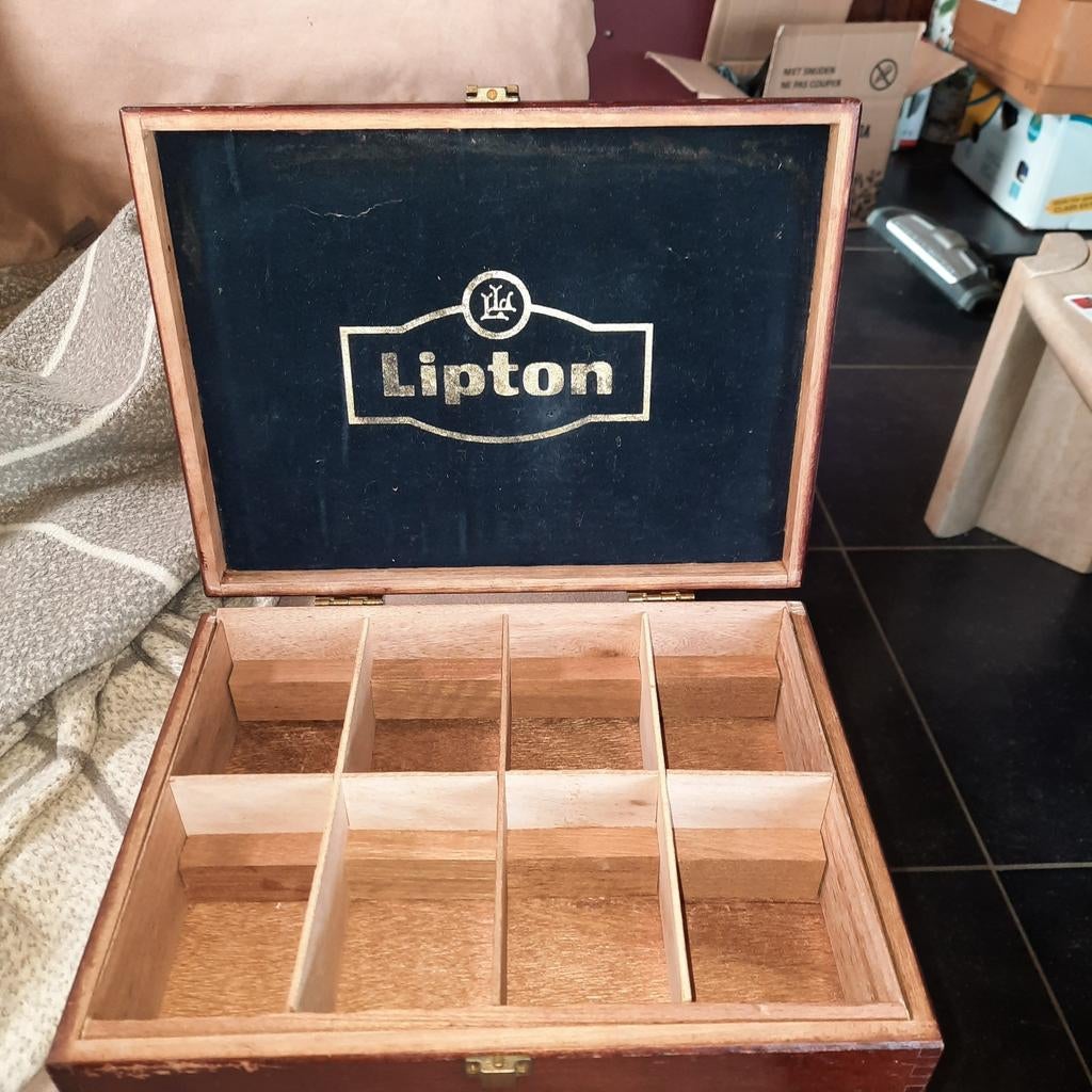 Bakje van Lipton Thee ...27,5 x 20,5 x 7,5 ., Hobby en Vrije tijd, Theezakjes, Ophalen of Verzenden