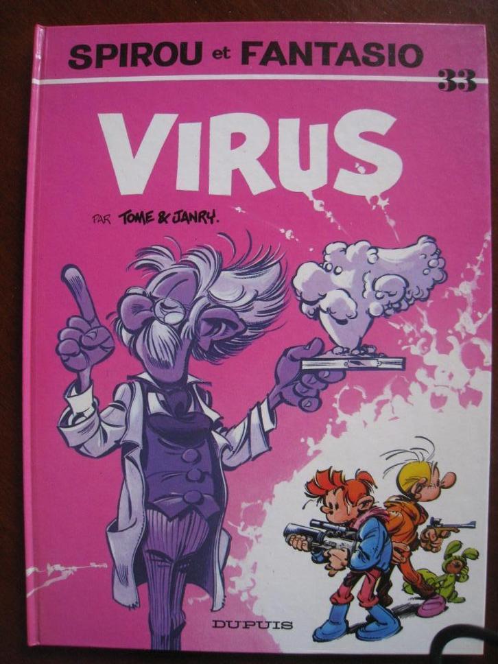 BD SPIROU VIRUS VOLUME JANRY EO, Boeken, Stripverhalen, Zo goed als nieuw, Eén stripboek, Verzenden