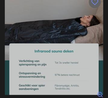 Infrarooddeken/saunadeken beschikbaar voor biedingen