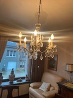 Luster met kristallen hangers, Ophalen, Zo goed als nieuw