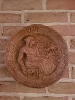 Terracotta wandbord, Antiek en Kunst, Antiek | Wandborden en Tegels, Ophalen of Verzenden