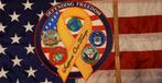 Grand écusson militaire américain et drapeau américain, Collections, Emblème ou Badge, Autres, Enlèvement ou Envoi