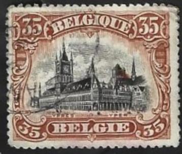 1 Postzegel Lakenhalle van Ieper België 1915 beschikbaar voor biedingen