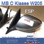 W205 spiegel links / rechts Mercedes C Klasse 2014-2018 whit, Gebruikt, -, Ophalen of Verzenden, -