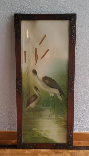 Vintage kader - 90 cm x 39 cm
 beschikbaar voor biedingen