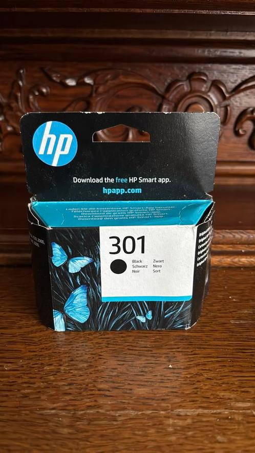HP 301 cartouche d'encre noir authentique, Computers en Software, Printerbenodigdheden, Nieuw, Ophalen