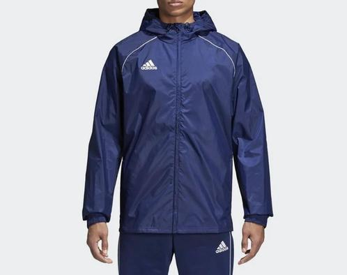 Adidas Core 18 regenjas XL, Kleding | Heren, Sportkleding, Zo goed als nieuw, Maat 56/58 (XL), Ophalen of Verzenden