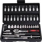 Dop sleutel set Gereedschapsset dopsleutel set, Doe-het-zelf en Bouw, Gereedschap | Boormachines, Ophalen of Verzenden, Nieuw