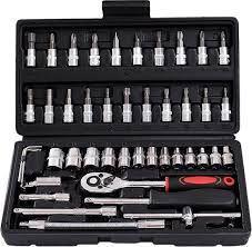 Dop sleutel set Gereedschapsset dopsleutel set, Doe-het-zelf en Bouw, Gereedschap | Boormachines, Nieuw, Boor- en Schroefmachine