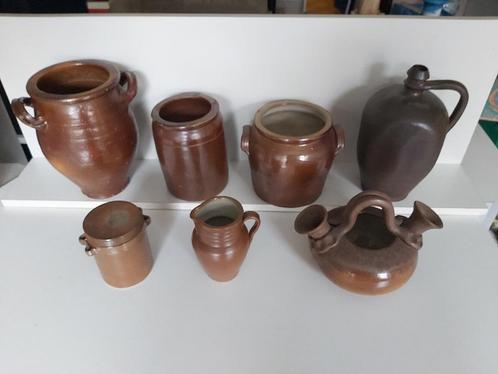 11 anciens grès brun de 5 a 20€, Antiquités & Art, Antiquités | Céramique & Poterie, Enlèvement ou Envoi