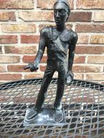 ZWAAR BRONZEN BEELD HP METSER, Enlèvement ou Envoi, Bronze