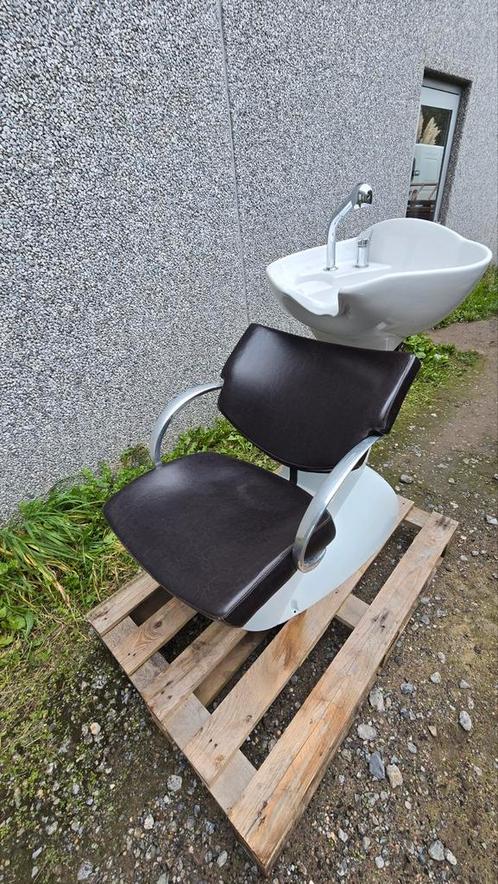 Kappersstoel kapper stoel met verstelbare wastafel, Huis en Inrichting, Stoelen, Ophalen of Verzenden